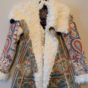 Johnny Was Halmstead Suede Coat